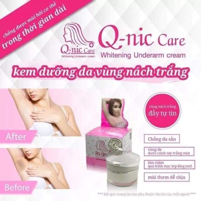 Kem khử thâm nách Qnic Care Thái Lan