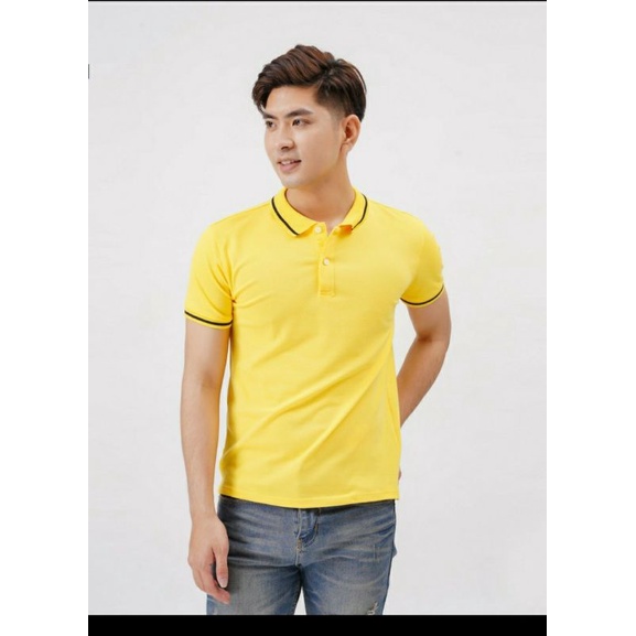 Áo Phông Nam Cổ Bẻ Tay Ngắn Thun Cotton Polo Cao Cấp giá rẻ HaNaAT02
