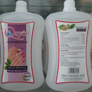NƯỚC RỬA SƠN MÓNG TAY QUYÊN 1000ml