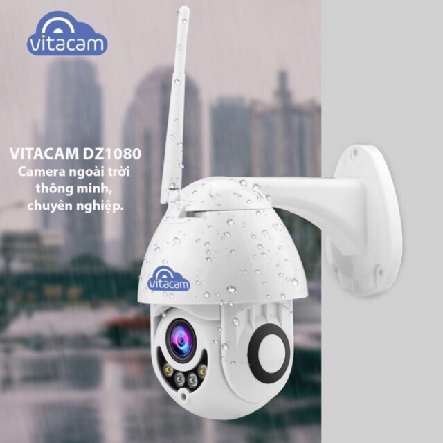 [ chính hãng vitacam ]  Dòng camera ngoài trời Speed Dome PTZ 3.0mpx Full HD 1920P cao cấp năm 2020