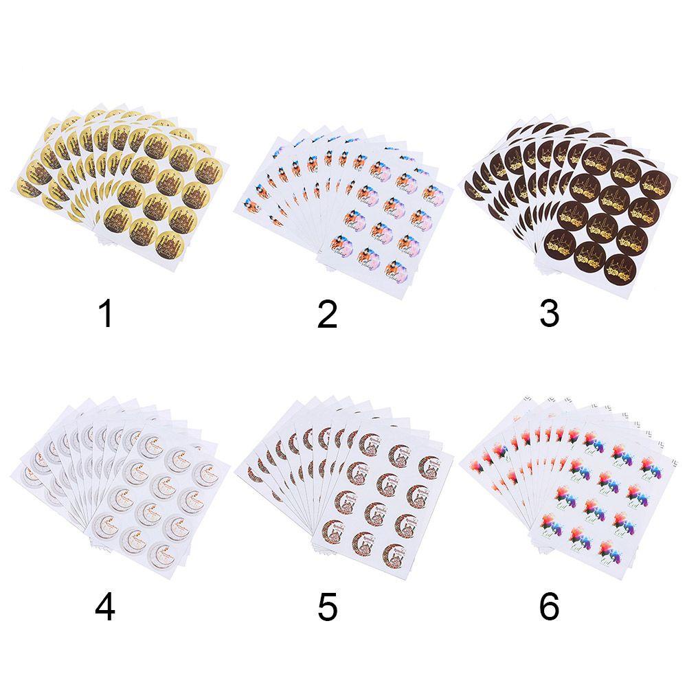 LANFY Bộ 10 Miếng Dán Trang Trí Niêm Phong Bao Bì Sáng Tạo