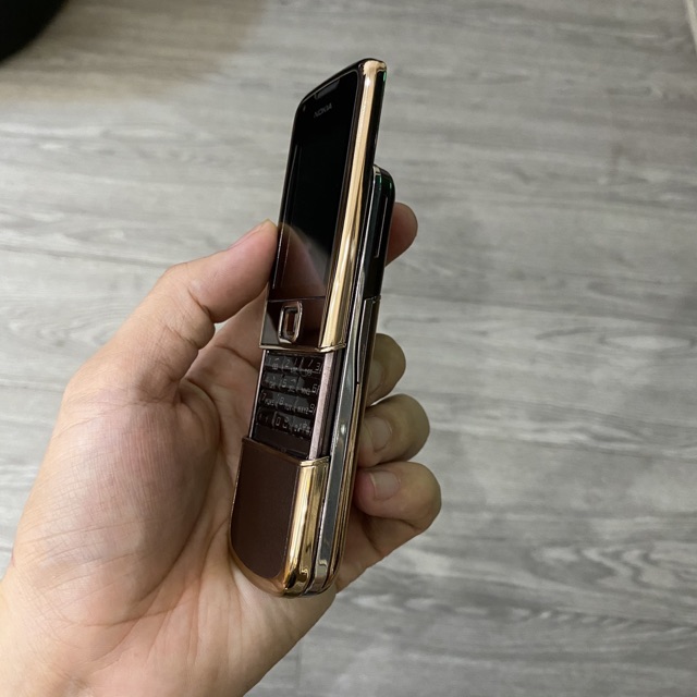 NGUYÊN ZIN, chính hãng, điện thoại cổ Nokia 8800 ate rose gold