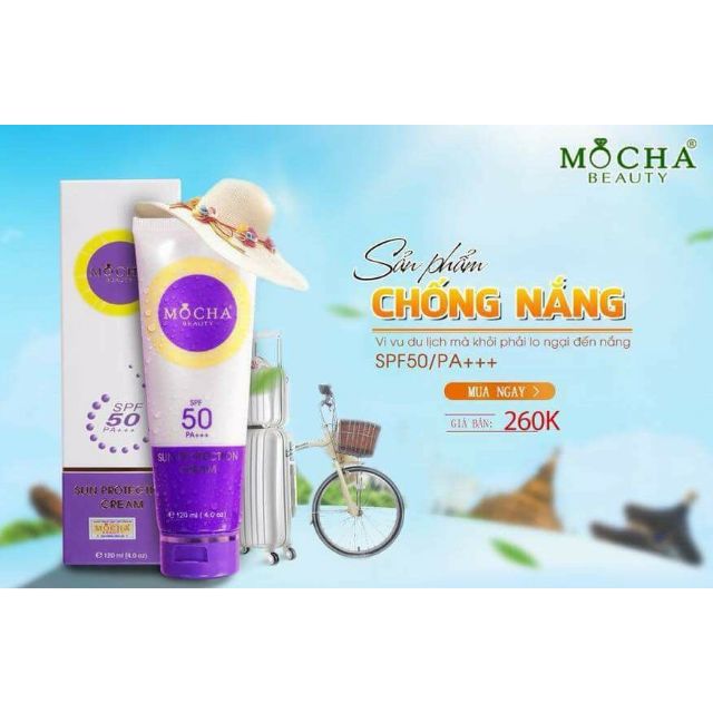 Kem chống nắng Mocha
