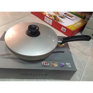 Chảo Lock&Lock có nắp lòng sâu 30cm