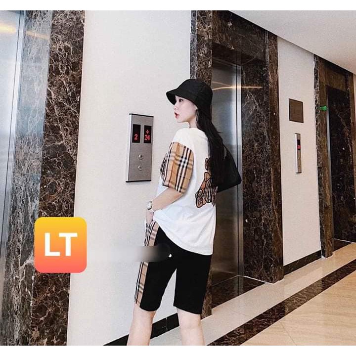 Set bộ lững BBR gấu thêu