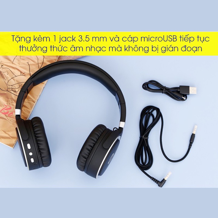 Headphone Bluetooth Kanen K6 Chính Hãng Chiến Mọi Loại Game, Bass  Cực Sâu, Đệm Tai Êm