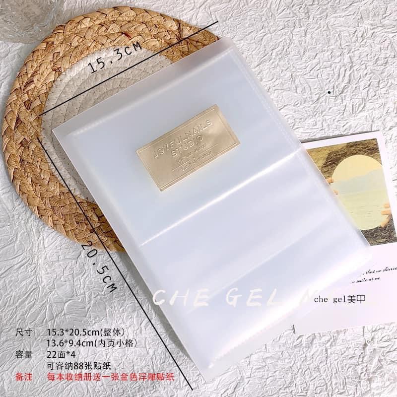 Sổ đựng stick , quyển album trưng mẫu trong suốt