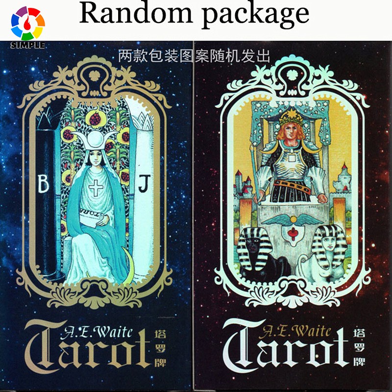 Bộ Bài Tarot Bói  Waite Tarot Cards Holographic tarot Cao Cấp