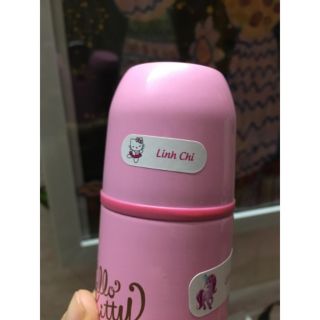 🌻Sticker tên kèm icon Kitty [INBOX TRƯỚC KHI ĐẶT] 🎀 Kitty house
