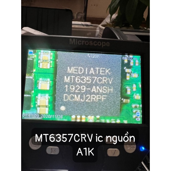 MT6357CRV ic nguồn A1K, A20S SS/AA12 oppo