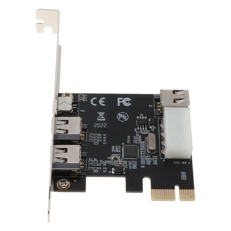 Card Mở Rộng PCIe 3 Cổng 1394A PCI Chuyên Dụng Cho Express (1X) to External Iee 1394 (2X6 P +