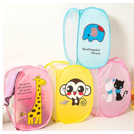 SỌT VẢI ĐỰNG ĐỒ GẤP GỌN HỌA TIẾT---SỌT VẢI XẾP GỌN-K557