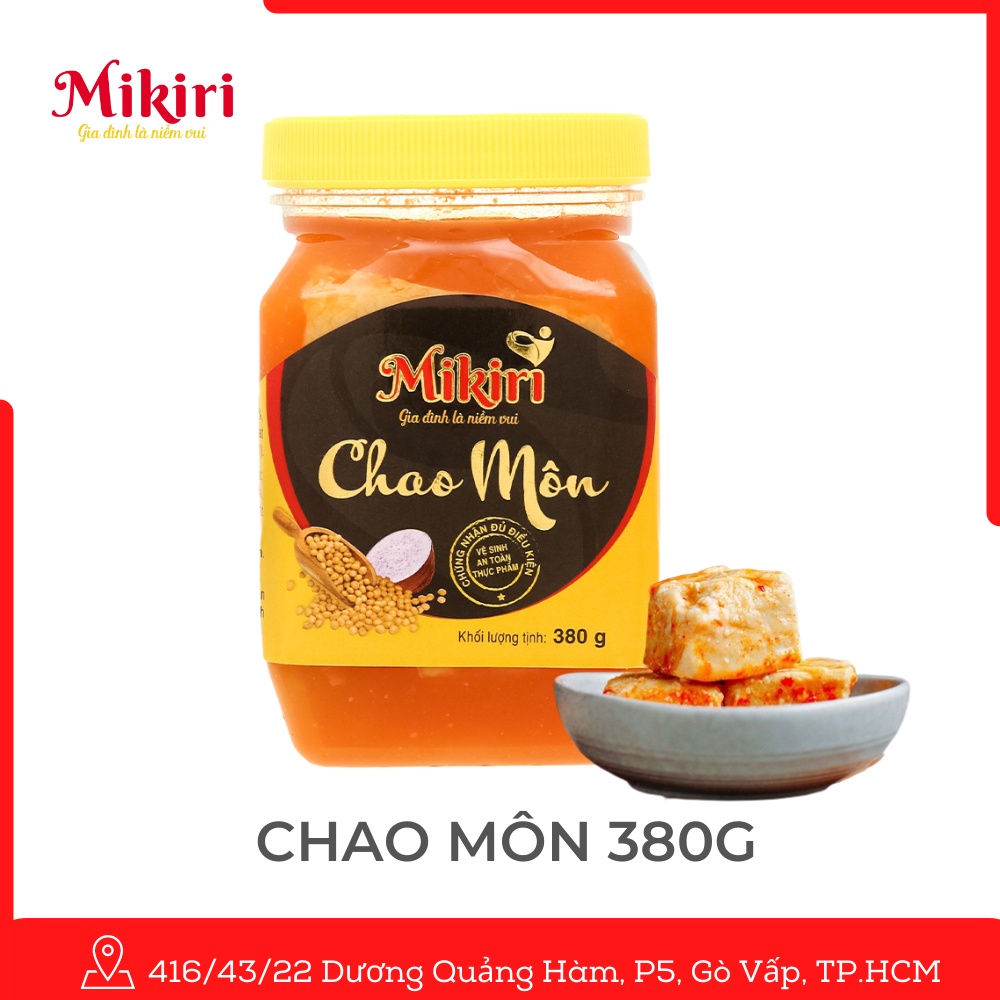 Chao môn Mikiri thơm ngon 380g