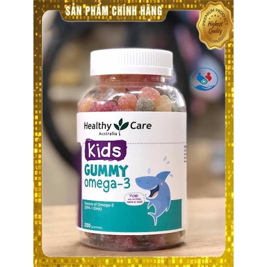 Kẹo Gummy Healthy Care Omega3 250 Viên