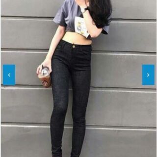 Quần jean nữ lưng cao size đại