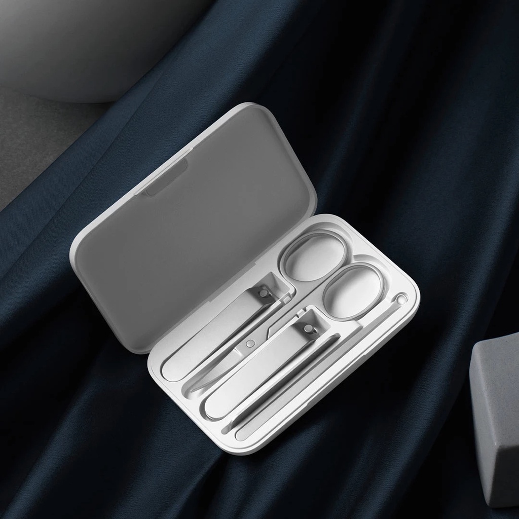 Xiaomi mijia Bộ 5 Dụng Cụ Chăm Sóc Móng Tay Chuyên Nghiệp Bằng Thép Không Gỉ