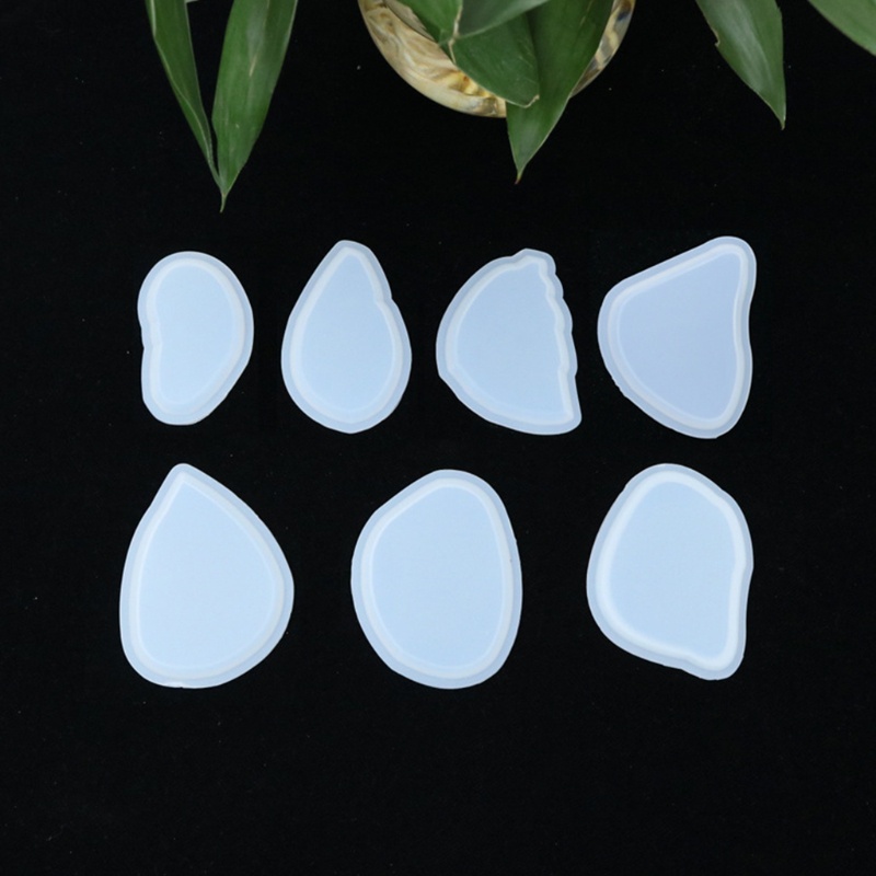 Bộ 7 Khuôn Silicone Làm Mặt Dây Chuyền Thủ Công DIY