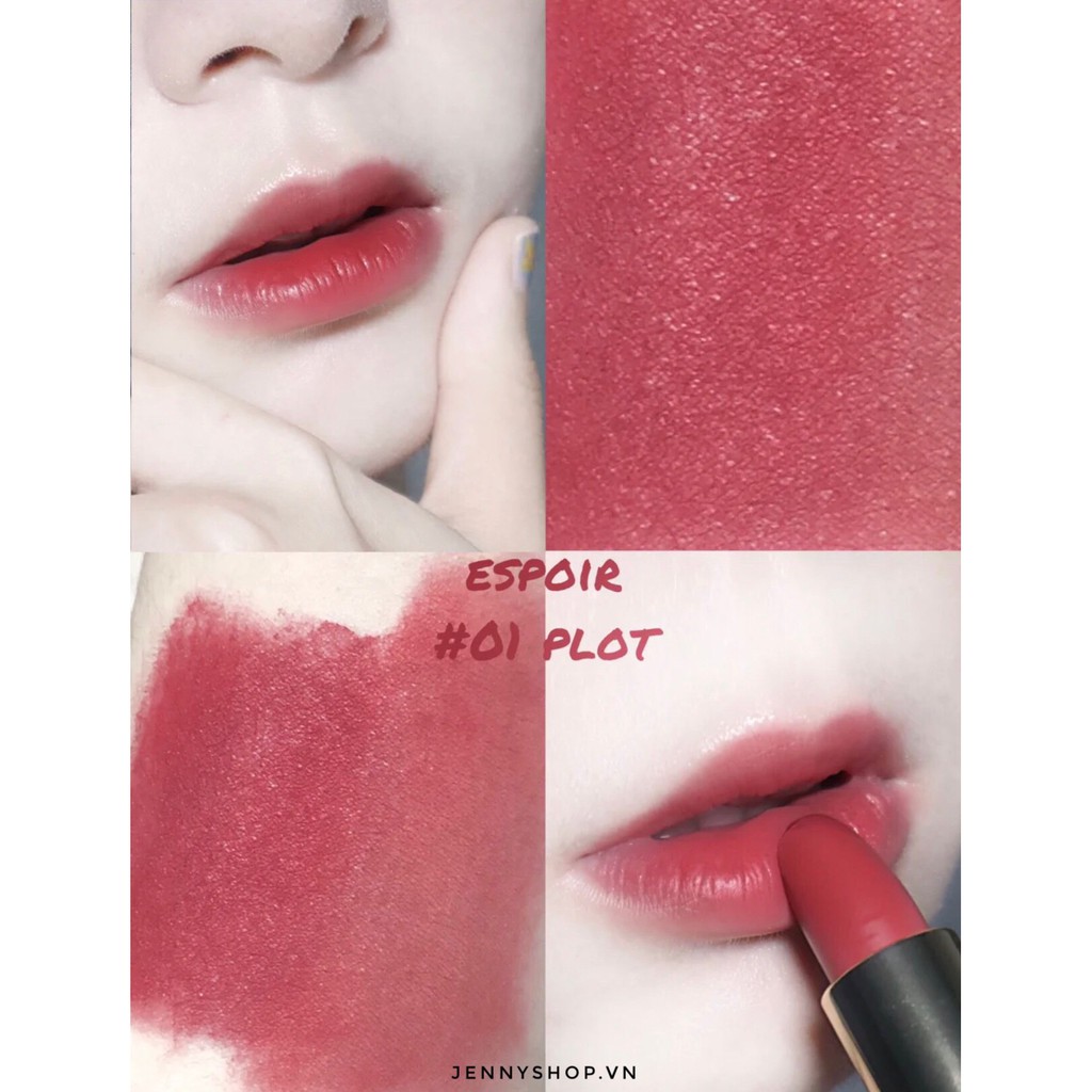 Son Thỏi Lì Espoir No Wear Gentle Matte Lipstick