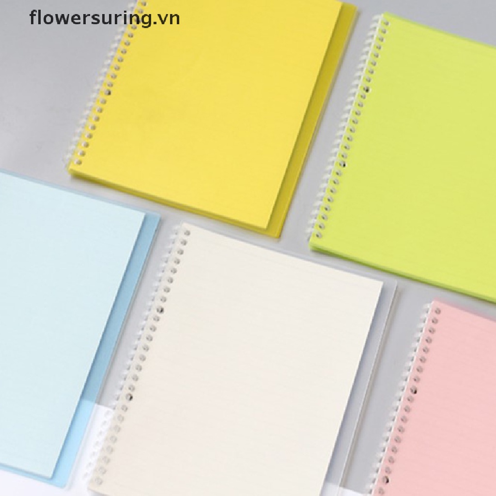 Set 5 vòng lò xo 30 lỗ bằng nhựa tiện dụng cho văn phòng
