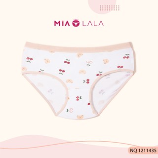 Quần lót nữ cotton Mialala thấm hút tốt, mềm mại, họa tiết gấu xinh xắn, đáng yêu NQ1211435