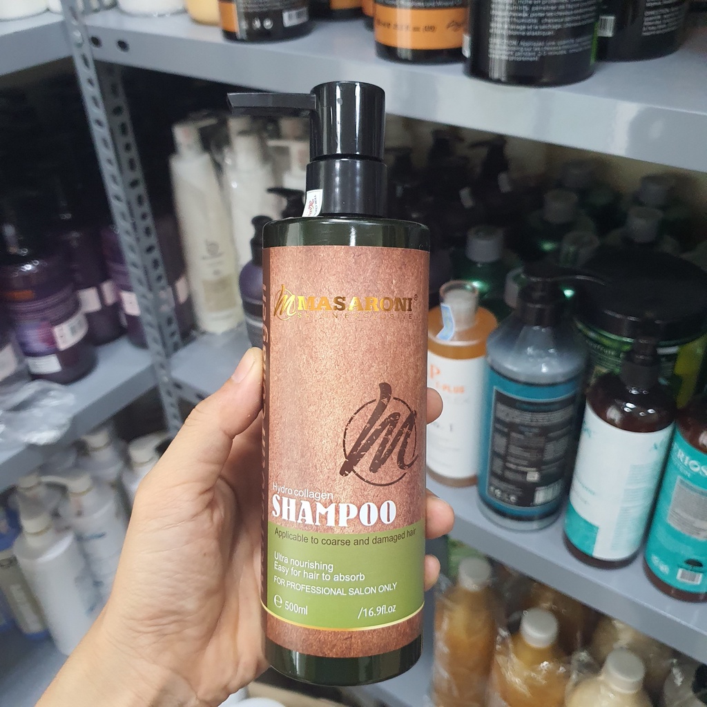 DÂÙ GỘI VÀ XẢ MASARONI RICH BIOTIN COLLAGEN SIÊU MỀM MƯỢT TÓC HƯƠNG THƠM QUÝ PHÁI CẶP 500ml - 800ML HÀNG HIỆU CHÍNH HÃNG