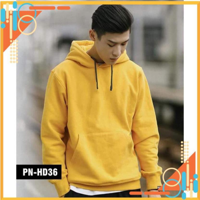 [Lên đồ là Đẹp] ÁO HOODIE TRƠN NAM NỮ MÀU VÀNG CỰC HOT | BigBuy360 - bigbuy360.vn