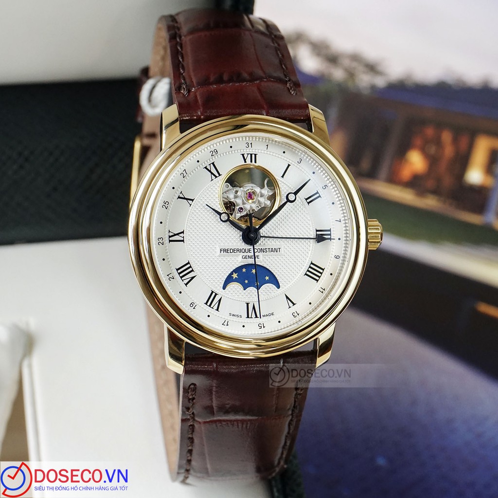 Đồng hồ nam Frederique Constant Moonphase FC-335MC4P5