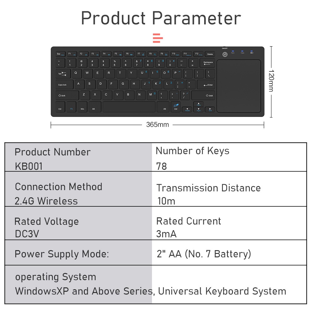 Bàn Phím Không Dây Asus adol KB001 2.4G Kết Nối Nhanh Gọn Nhẹ Và Tiện Dụng Cho Gia Đình
