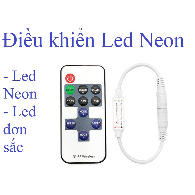 Bộ điều khiển, Dimmer Led Neon, Led đơn sắc