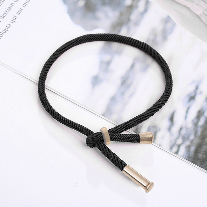 Vòng Tay Dây Thừng Màu Đỏ May Mắn Dễ Phối Đồ