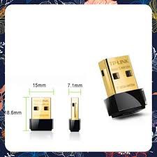 &lt;CHÍNH HÃNG 100%&gt; USB Wireless Thu Sóng Wifi TPLINK 725 150M Nano - KHÔNG ANTEN - Thu Sóng Tốt, Siêu Tiện Lợi