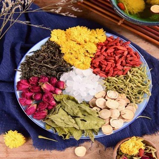 (DETOX)SET TRÀ DƯỠNG NHAN ( KỶ TỬ-TÁO ĐỎ-HOA CÚC)