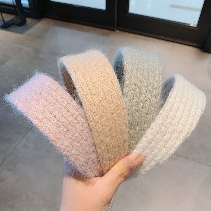 Băng Đô Len Dệt Kim Đáng Yêu Cho Bé Gái