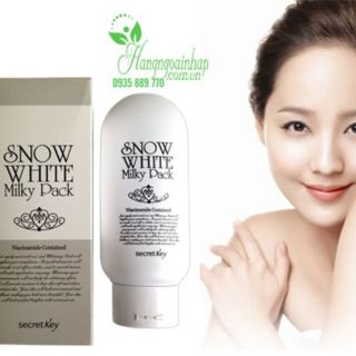Kem tắm trắng Snow White Milky Pack trắng da