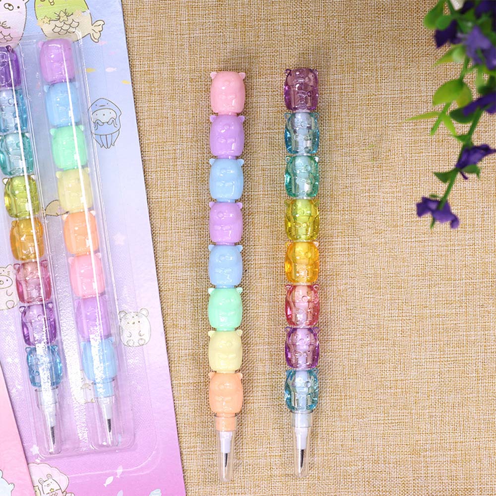 Set 2 Bút Chì 2.0mm Kiểu Dáng Xinh Xắn Dễ Thương