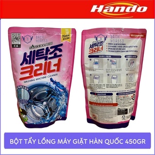 Gói bột tẩy vệ sinh lồng máy giặt Sandokkaebi Hando 450g