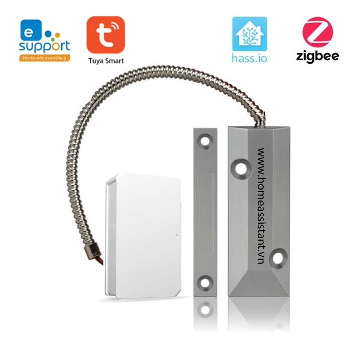 Cảm Biến Má Từ Cửa Cuốn Zigbee 3.0 Tuya Sonoff ZMA02 (Hỗ trợ HomeAssistant) Zigbee2MQTT
