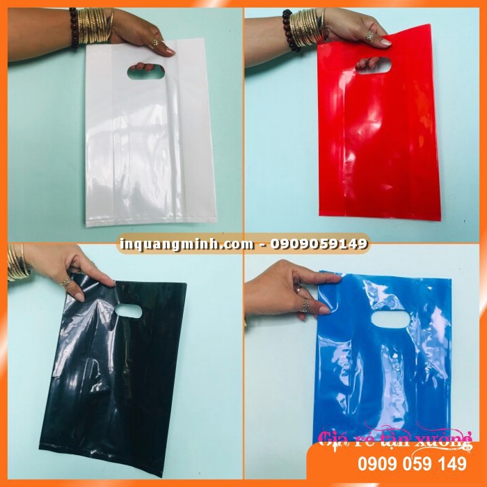 Bọc xốp ni lông PE bóng dẽo gói hàng, Túi xốp đựng sản phẩm thời trang, dày dép, quần áo, mỹ phẩm, quà bao đẹp