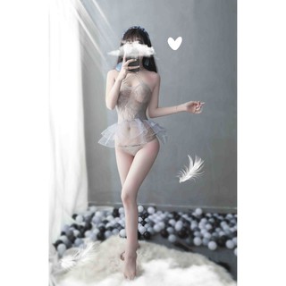 Set đồ ngủ sexy phong cách công chúa quyến rũ siêu dễ thương gợi cảm - Mã S05