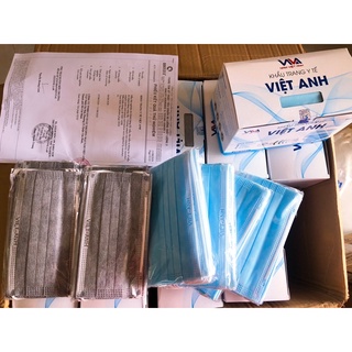 Khẩu trang y tế 4 lớp kháng khuẩn[ ComBo 3 Hộp]