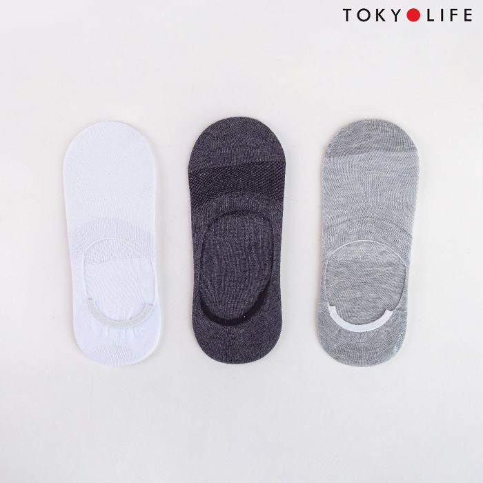 Tất chân nam nửa bàn TOKYOLIFE Pack 5 C7SOK004L/C7SOK005L (Freesize)