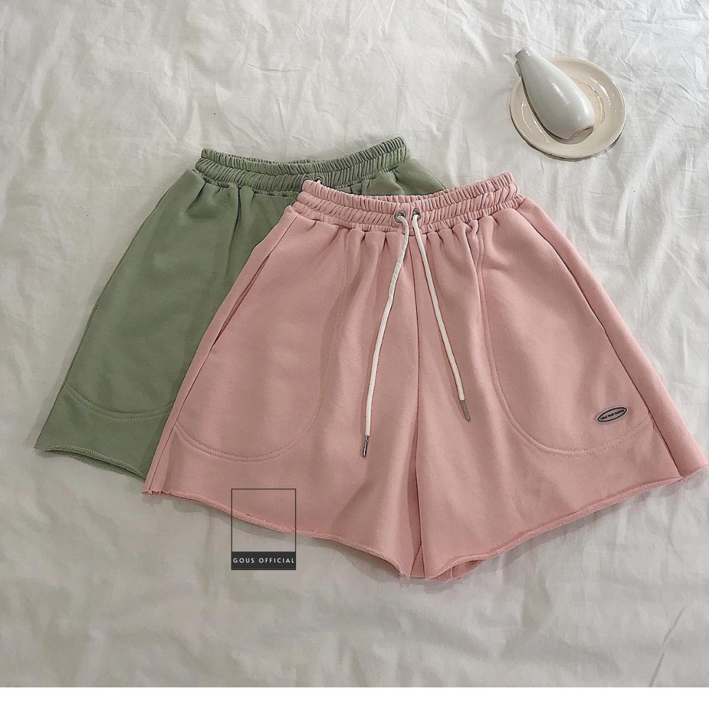 Quần Short Nữ Chất Nỉ Da Cá Siêu Dày Quần Đùi Nữ IKIN Co Rút Thoải Mái Đi Chơi Đi Ngủ Cực Xinh 2773