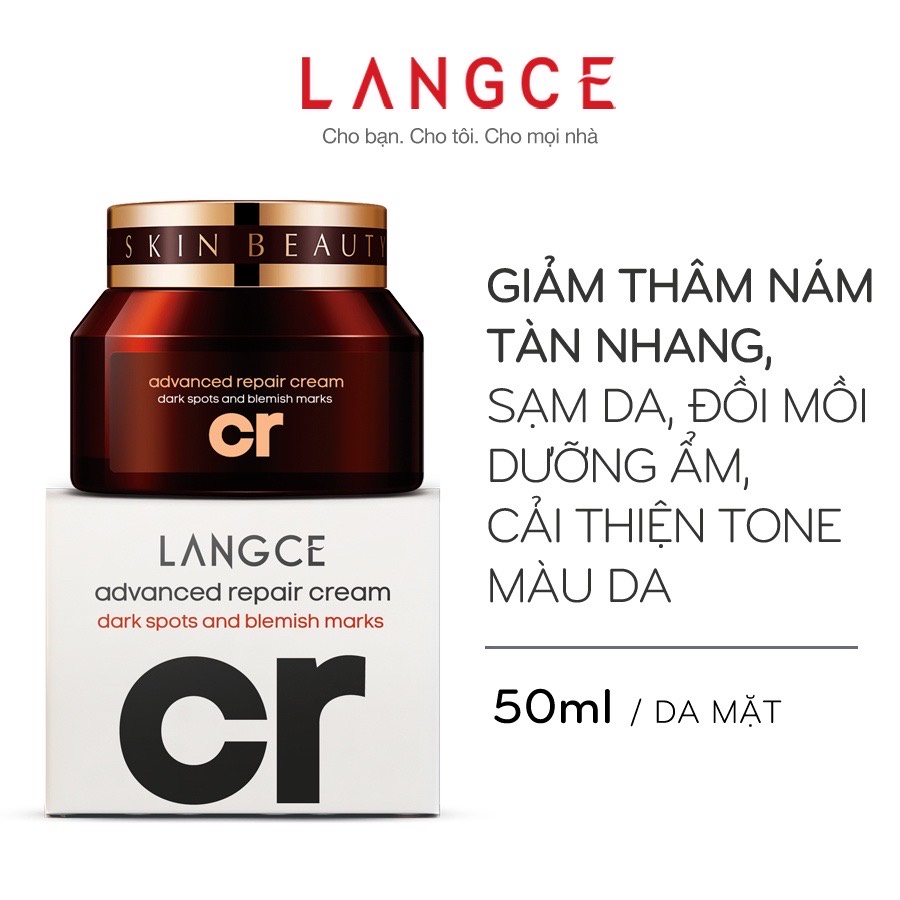 BỘ SErum+CReam THÂM NÁM, TÀN NHANG, ĐỒI MỒI, SẠM DA LANGCE