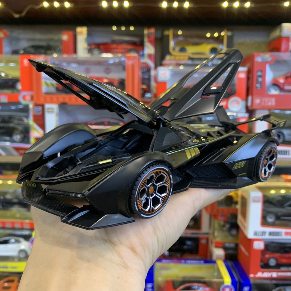 Mô hình xe Lamborghini V12 GT Vision Gran Turismo tỉ lệ 1:24 Double Horses
