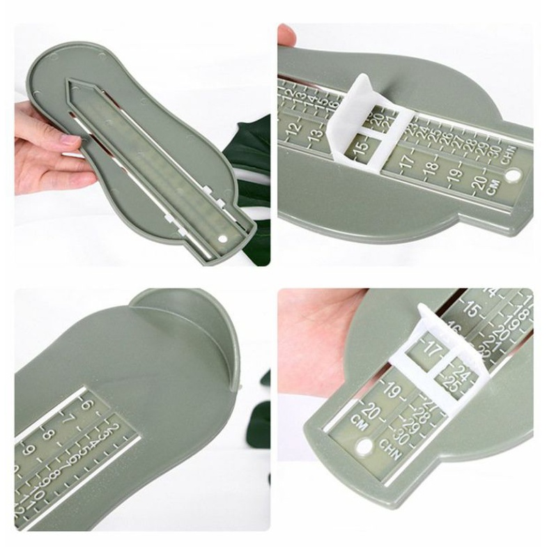 Thước đo chiều dài bàn chân, kích cỡ giày cho bé