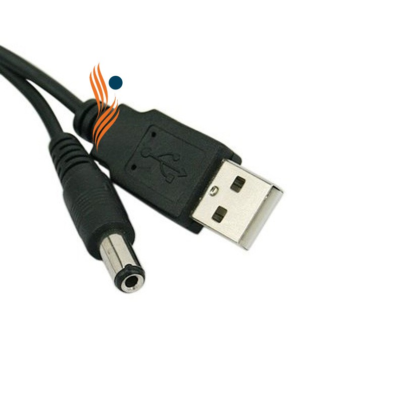 Cáp chuyển đổi từ cổng USB sang cổng 5.5mm / 2.1mm 5V DC