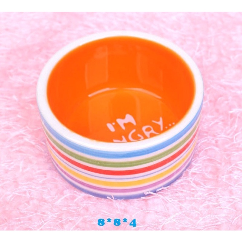 Chén sứ cho hamster. Chén đựng thức ăn cho hamster