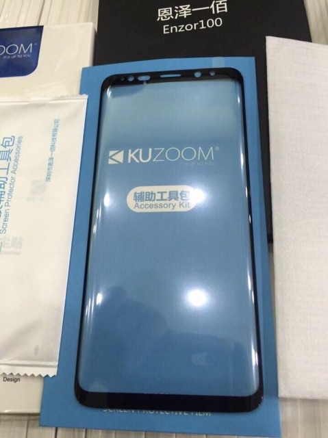 Kính cường lực full chính hãng KUZOOM dành cho s8,s9,s8+,s9+,note8,note9