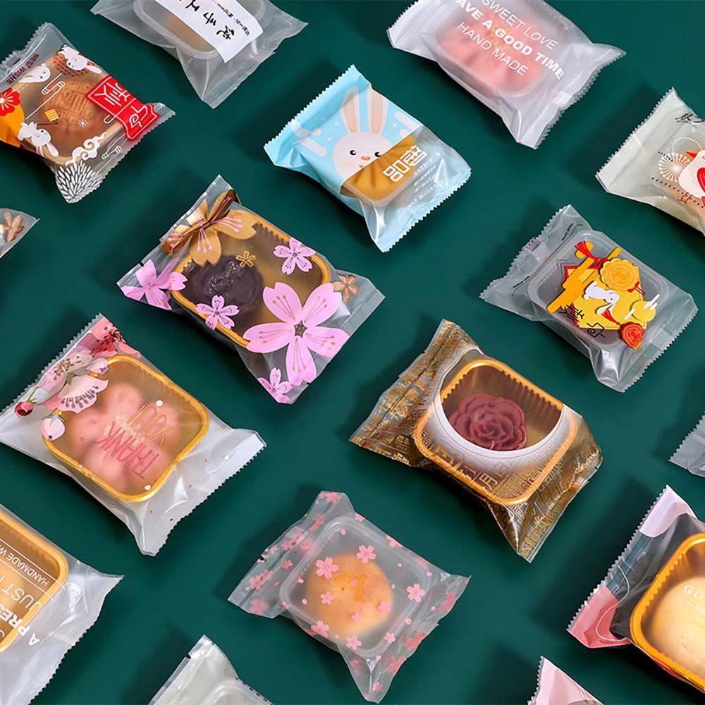 Set 100 Túi Đựng Bánh Trung Thu / Bánh Trung Thu DIY