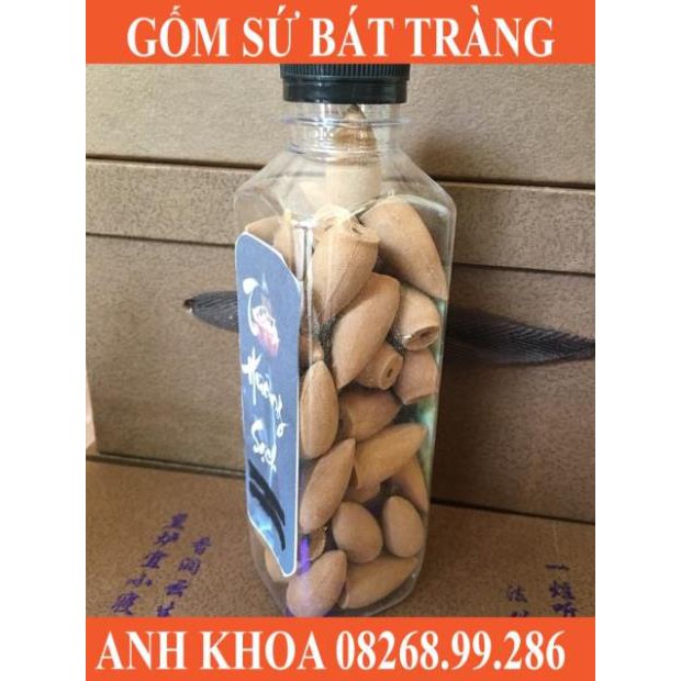 Trầm hương khói ngược 50v - Gốm sứ Bát Tràng Anh Khoa